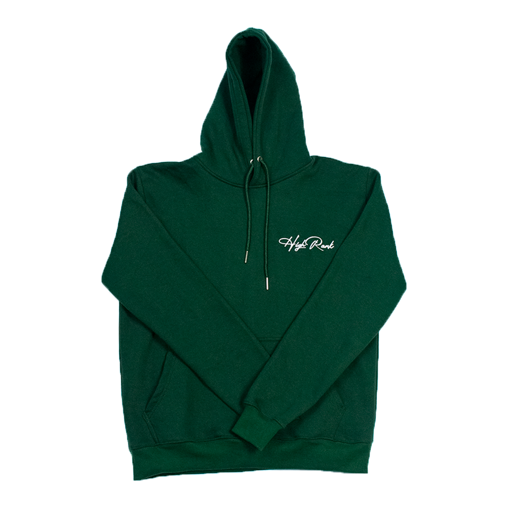 Signature Hoodie (Forest Green/ White)