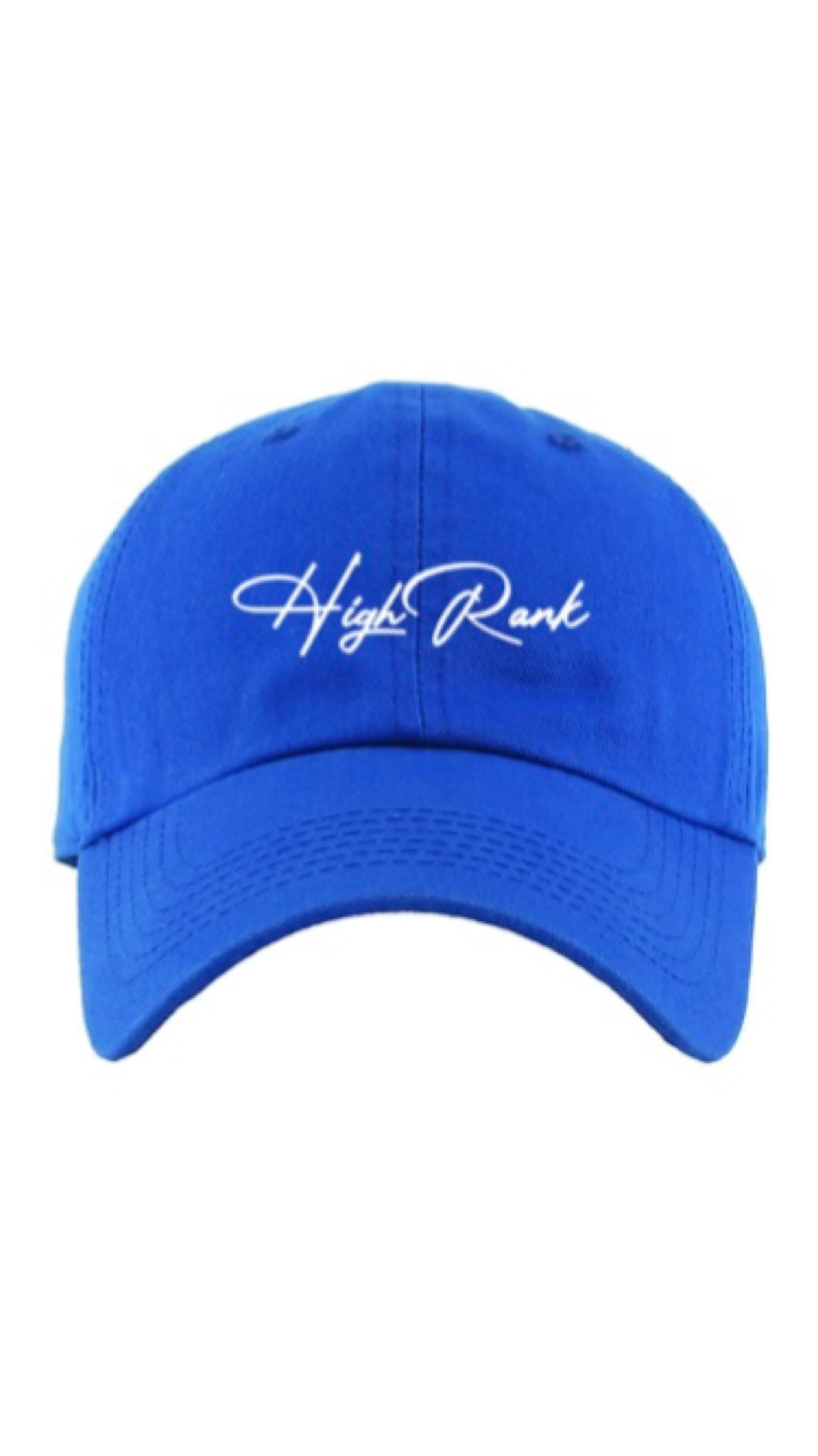 Signature Dad Hat Royal Blue