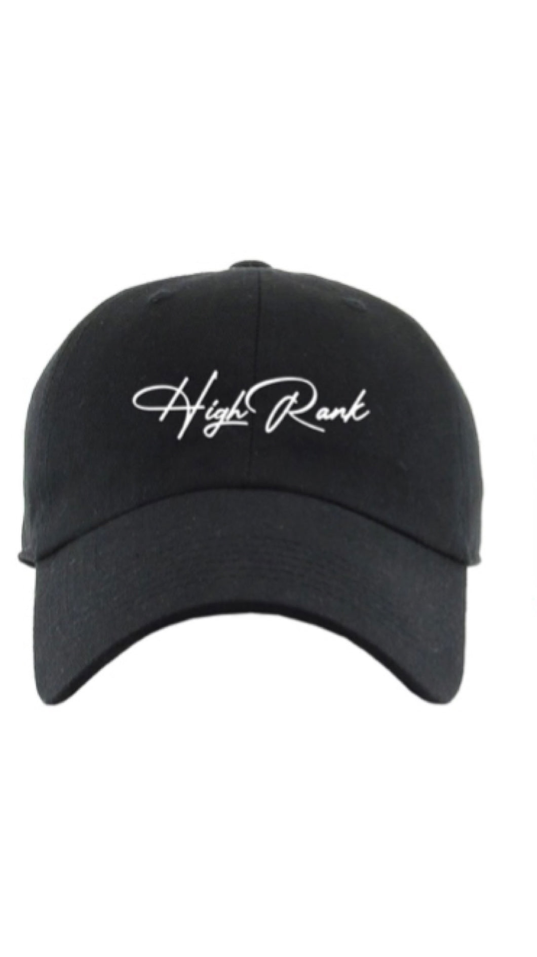 Signature Dad Hat Black