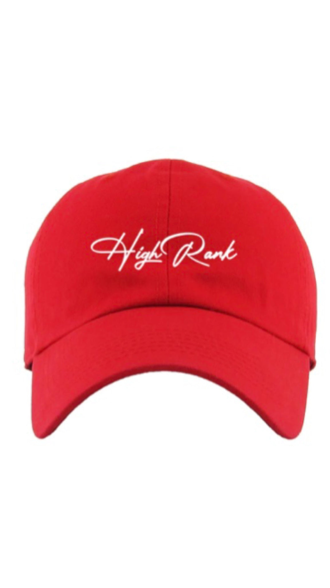 Signature Dad Hat Red