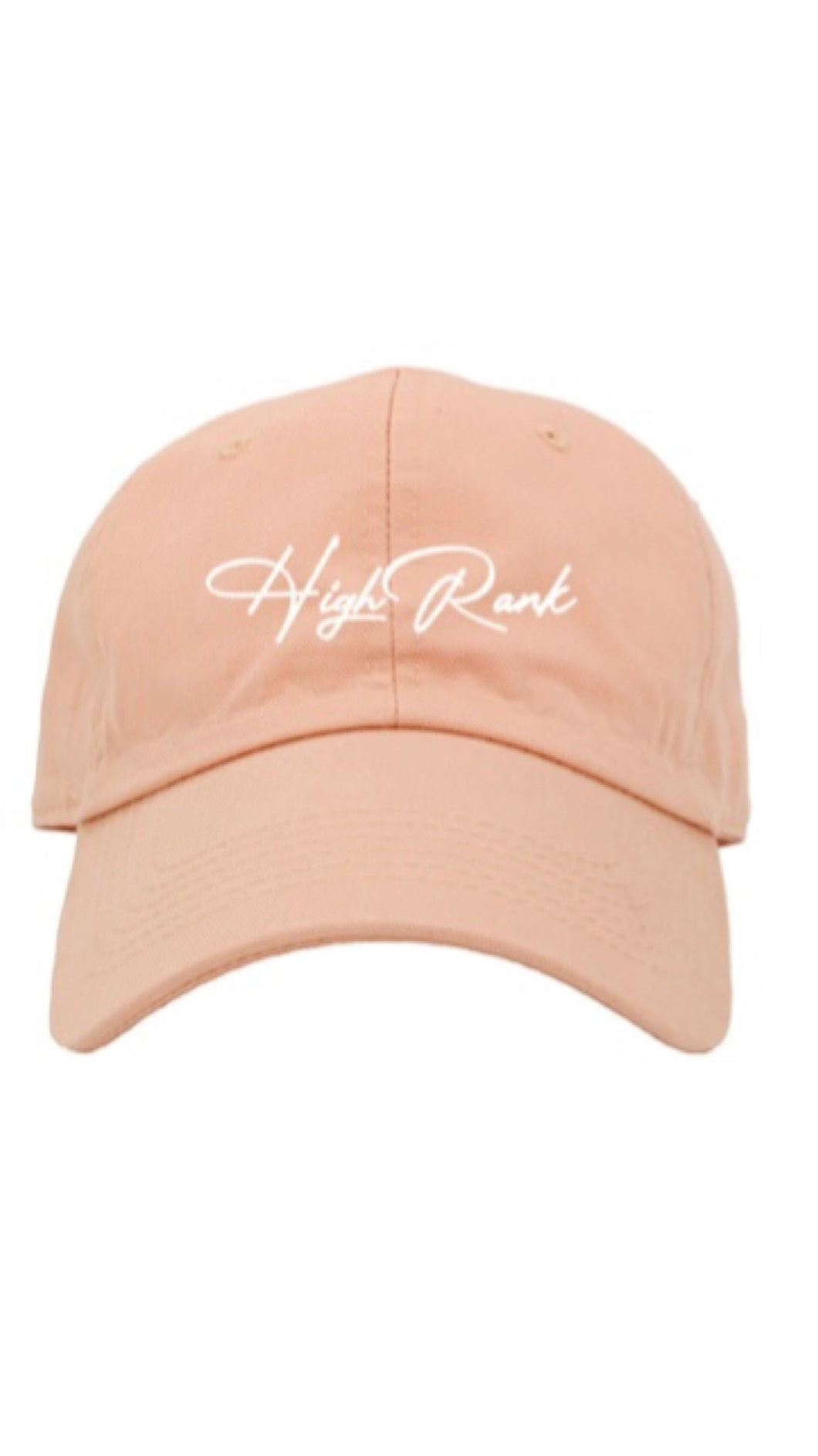 Signature Dad Hat Peach